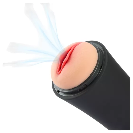 OTOUCH Inscup 4 - sací‑vibrační masturbátor (černý)