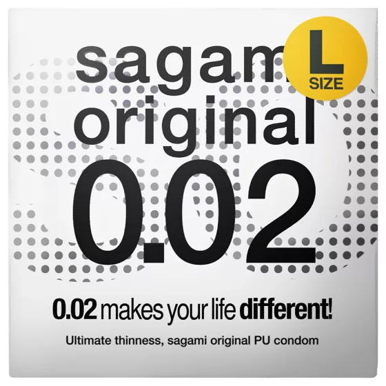 Sagami Original 0,02 L - kondom - 58 mm - 1 ks