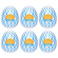TENGA Egg Wind - masturbátor ve tvaru vajíčka - sada 6 ks