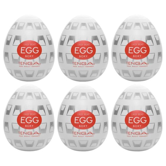 TENGA Egg Boxy - masturbátor vajíčko - sada 6 kusů