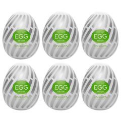 TENGA Egg Brush - vajíčko masturbátor - sada 6 kusů