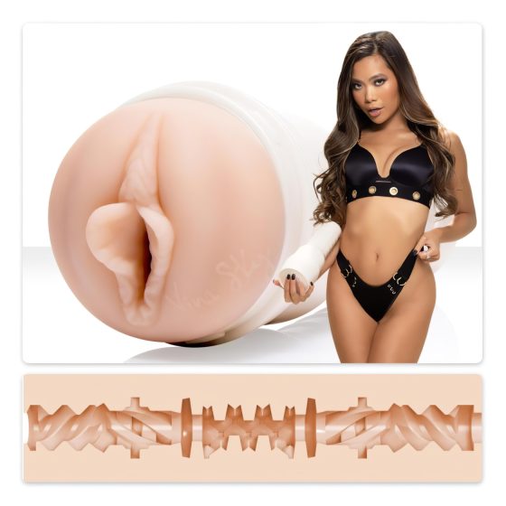 Fleshlight Vina Sky Exotica - realistická umělá vagína - tělová barva