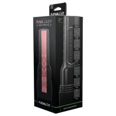   Fleshlight Pink Lady Destroya - realistická umělá vagína v pouzdře (přírodní)