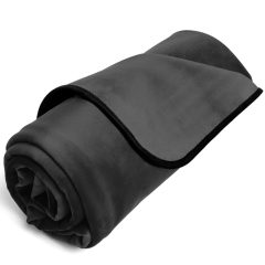   Liberator Fascinator Throw - erotická deka z mikrovlákna (černá)