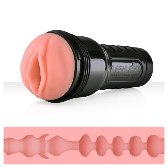 Fleshlight - umělá vagína v pouzdře - realistická - naturální barva