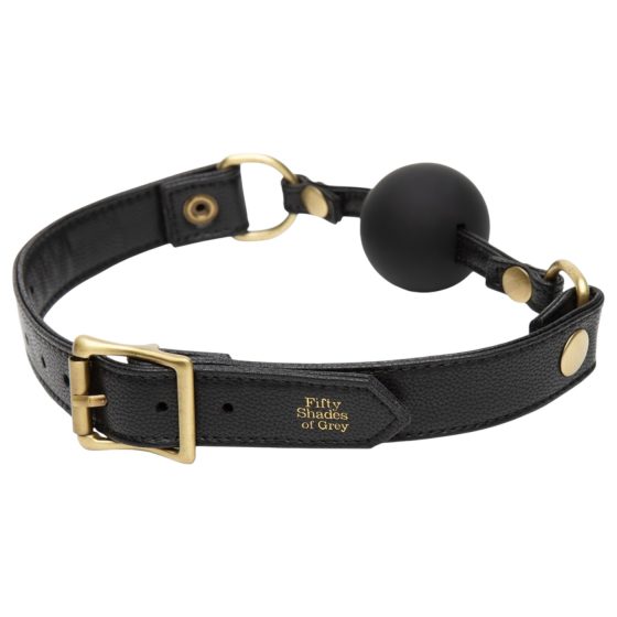 Fifty Shades of Grey - roubík na ústa - černý