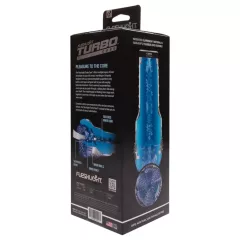 Fleshlight Turbo Core - masturbátor sání - modrá