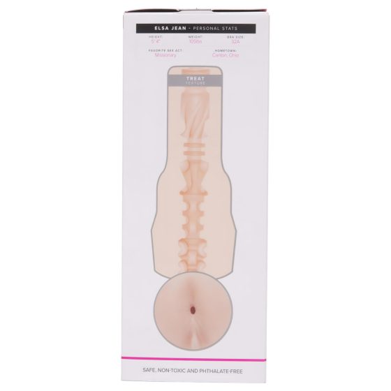 Fleshlight Elsa Jean Treat - realistický umělý zadeček - světlá barva