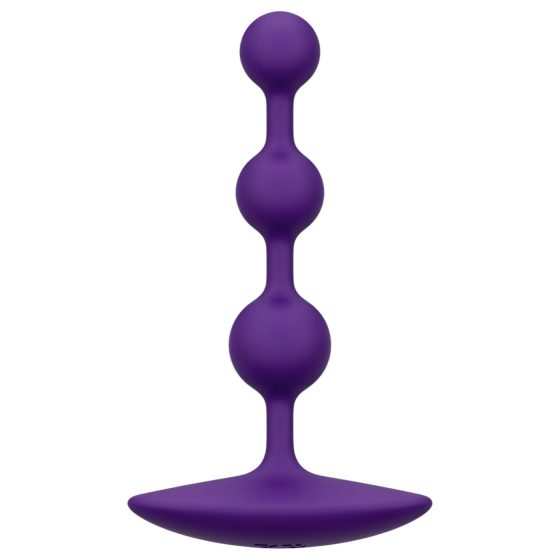 ROMP Amp - perličkový anální dildo (fialový)