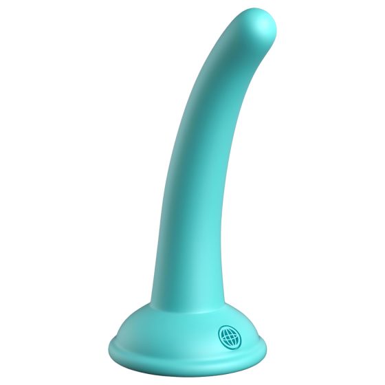 Dillio Curious Five - silikonové dildo (15 cm) - tyrkysová