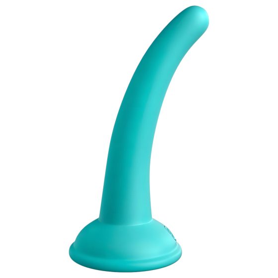 Dillio Curious Five - silikonové dildo (15 cm) - tyrkysová