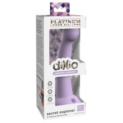   Dillio Tajný Průzkumník - přísavný dildo (17 cm) - fialový
