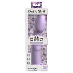   Dillio Super Eight - silikonové dildo s přísavkou (21 cm) - fialové