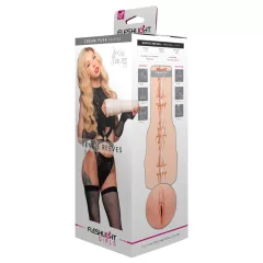   Fleshlight Kenzie Reeves Creampuff - realistická umělá vagína (tělová)