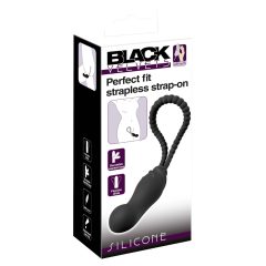 Black Velvet Perfect Fit - připínací dildo (černé)