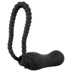 Black Velvet Perfect Fit - připínací dildo (černé)
