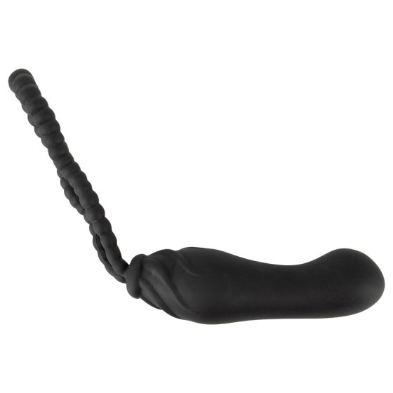 Black Velvet Perfect Fit - připínací dildo (černé)