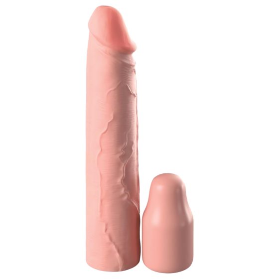 X-TENSION Elite 2 - Nastavitelný návlek na penis (přírodní)