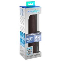 X-TENSION Elite – nastavitelný návlek na penis (hnědý)