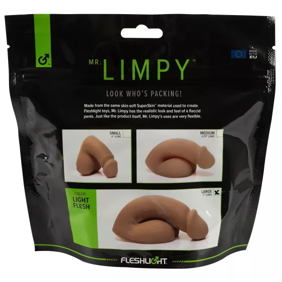 Fleshlight - Mr. Limpy - velký realistický dildo (přírodní)