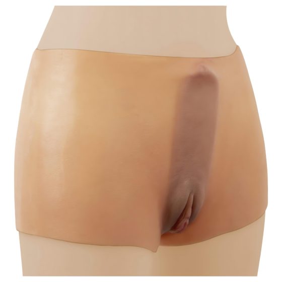 You2Toys Ultra Realistic - silikonová vagina spodní (přírodní)