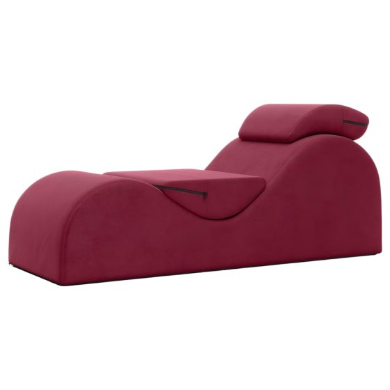 Liberator Esse Lounger - variabilní erotická pohovka - 3dílná (červená)