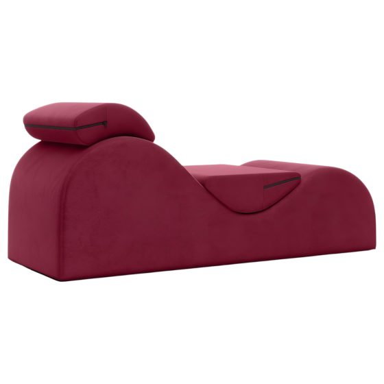 Liberator Esse Lounger - variabilní erotická pohovka - 3dílná (červená)