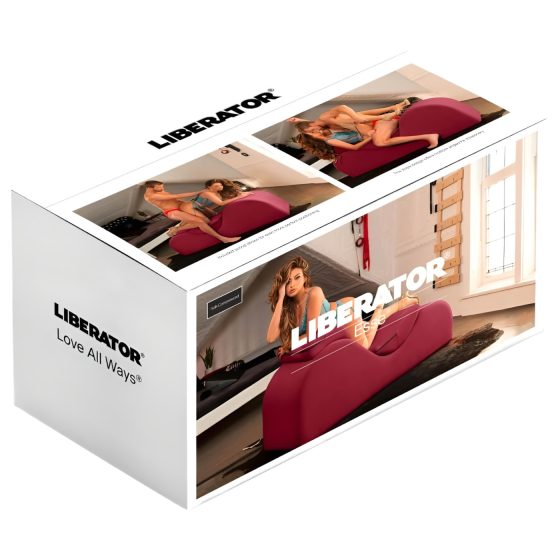 Liberator Esse Lounger - variabilní erotická pohovka - 3dílná (červená)