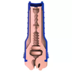   Fleshlight Boost Blow - realistický masturbátor ústa - tělová barva