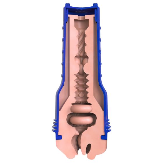 Fleshlight Boost Blow - realistický masturbátor ústa - tělová barva