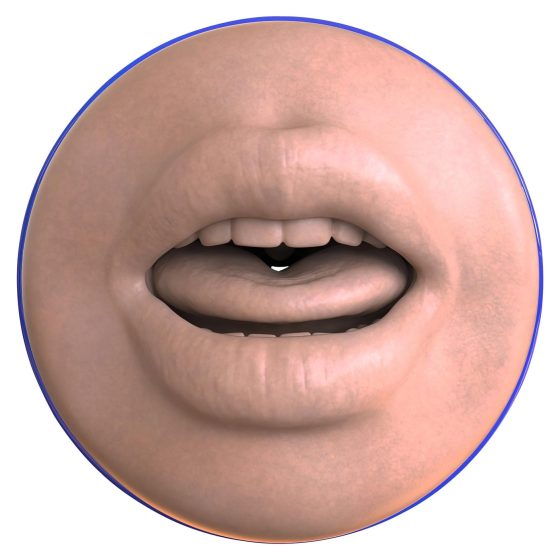 Fleshlight Boost Blow - realistický ústní masturbátor (přírodní)