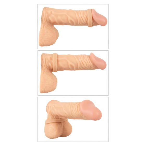 You2Toys 4v1 - sada kroužků na penis a varlata (přírodní-černá)