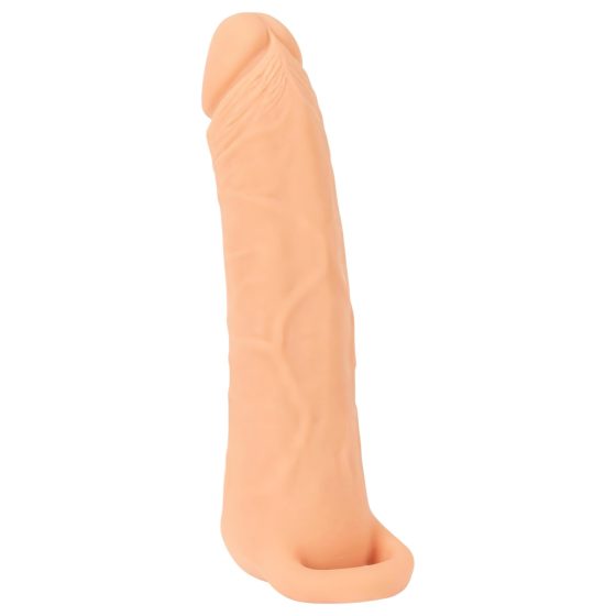 Nature Skin - 2v1 umělá vagína a návlek na penis - 23 cm (přírodní)