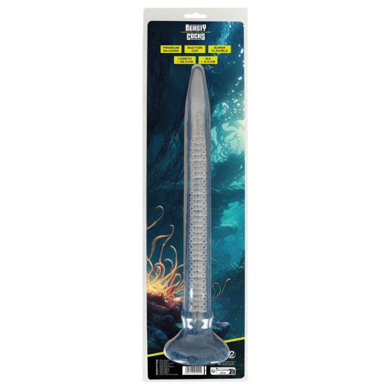 Beasty Cocks Úhoř extáze – extra dlouhý dildo (modrý)