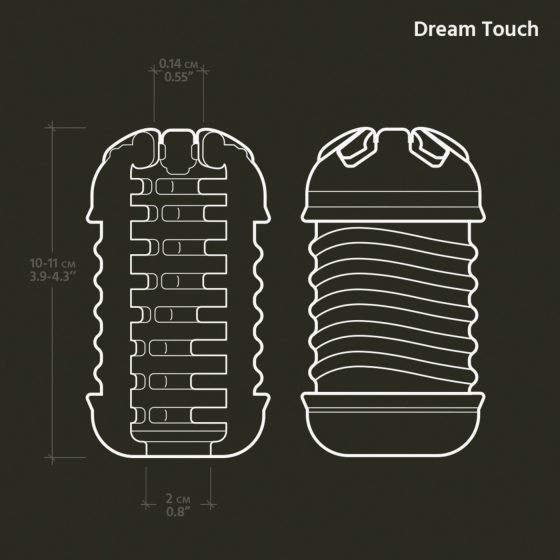 The Handy 1.1 - Snící rukáv Touch manžeta (průhledná)