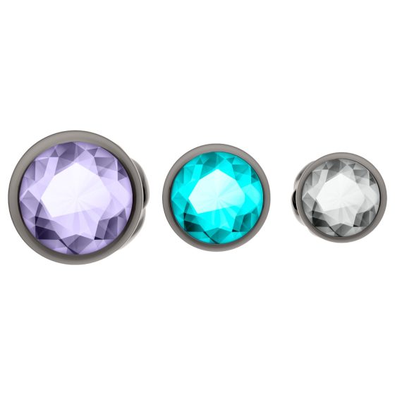 Anos - kovový anální plug set