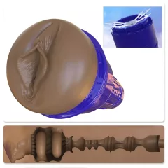   Fleshlight Boost Bang - realistická umělá vagína masturbátor - hnědá