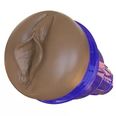   Fleshlight Boost Bang - realistická umělá vagína masturbátor - hnědá