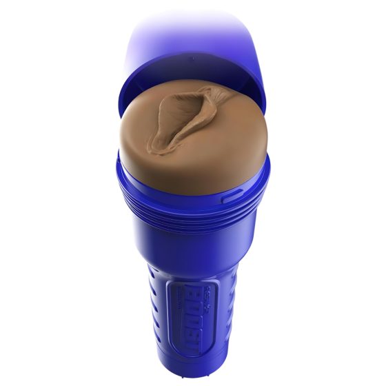Fleshlight Boost Bang - realistická umělá vagína masturbátor - hnědá