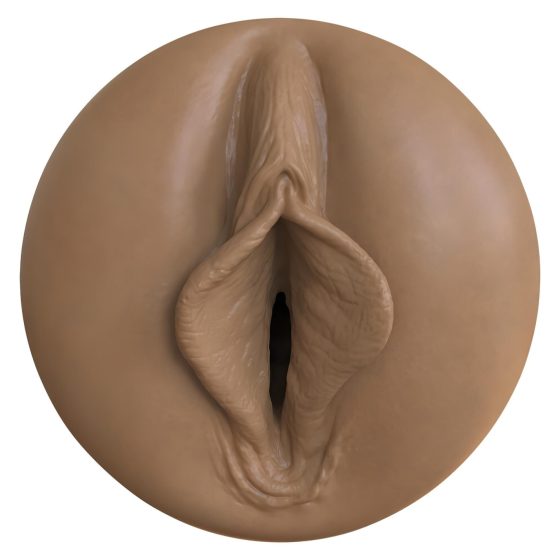Fleshlight Boost Bang - realistická umělá vagína masturbátor (hnědá)