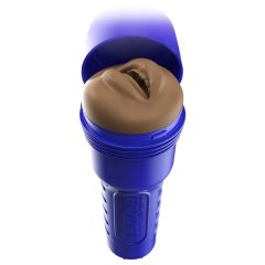   Fleshlight Boost Blow - realistický ústní masturbátor (hnědý)