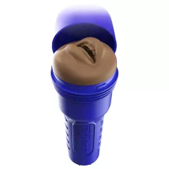   Fleshlight Boost Blow - realistický ústní masturbátor - hnědá