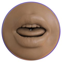   Fleshlight Boost Blow - realistický ústní masturbátor (hnědý)
