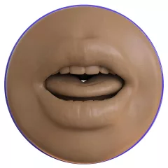   Fleshlight Boost Blow - realistický ústní masturbátor - hnědá