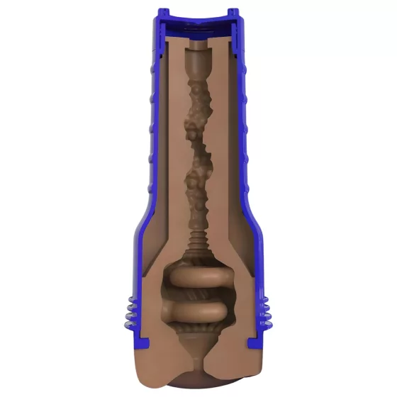 Fleshlight Boost Blast - realistický anální masturbátor - hnědá