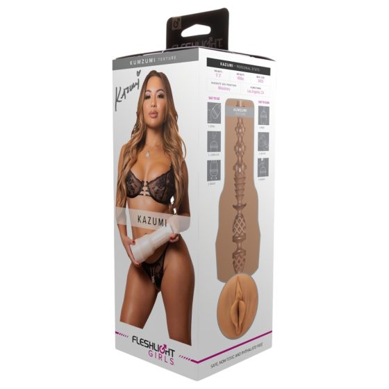 Fleshlight Kazumi - realistická umělá vagína (přírodní)