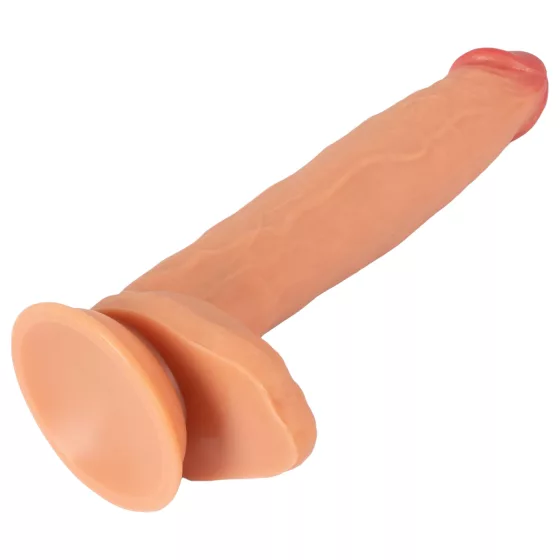 Realistixxx - realistický dildo s varlaty - extra velký - tělová barva