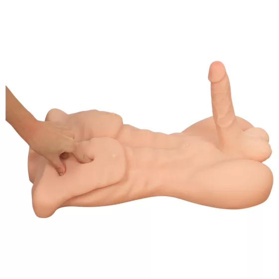 Realistixxx - mužský torzo masturbátor - realistický tvar