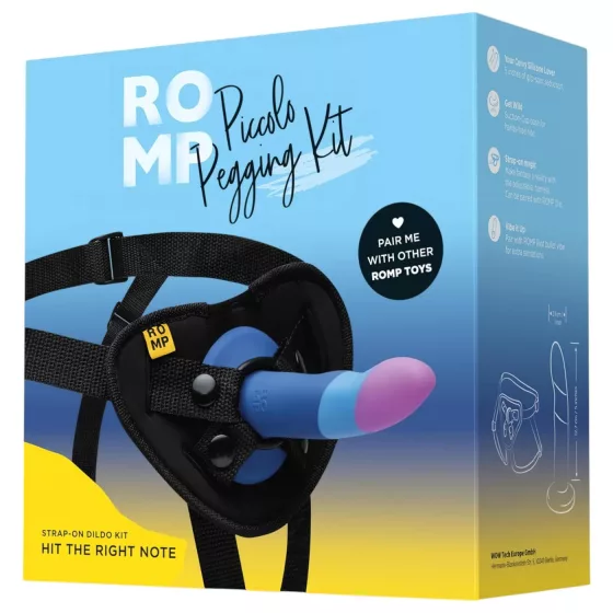 ROMP Piccolo - sada na pegging (černo-modrá)