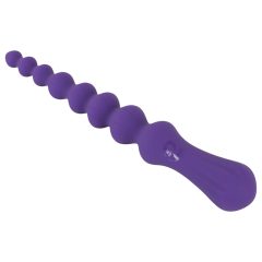 You2Toys - Kulový, flexibilní anální dildo (fialové)